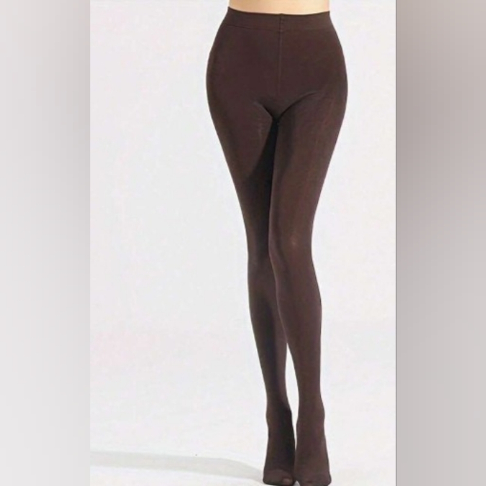 BROWN Stockings • Tights • Hoisery • Pantyhose - (One size - fits S, M, L)